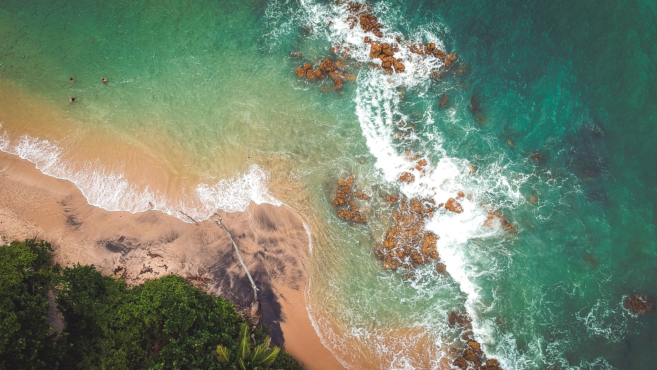 Aerial Photography of Beach